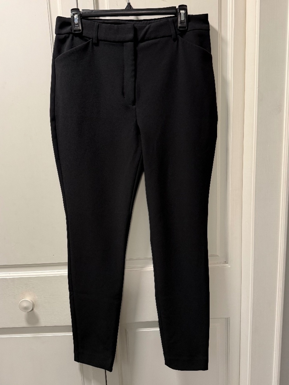 Express Editor Ankle Pants Women’s 10R Black Stretch Career Work Office Slim Fit